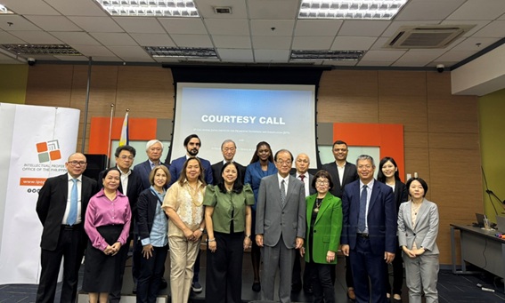 Courtesy call on Director General Da Costa-Villaluz, IPOPHL