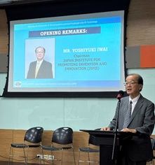 Mr. Iwai, President,IPCollegium / Chairman, JIPII